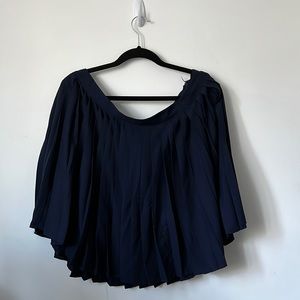 Navy Blue Skirt